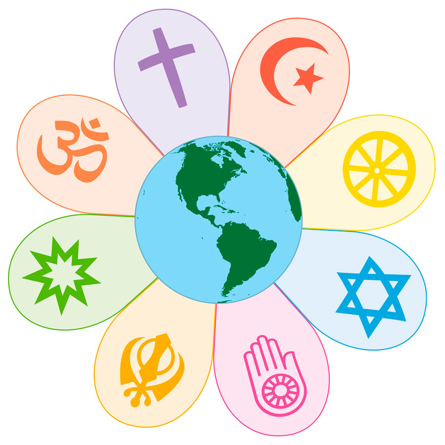 World Religions Map Stock Vector Art Illustration Vec - vrogue.co